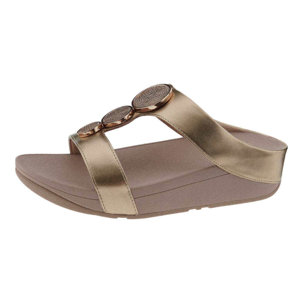 Elegantes Sandalias FitFlop Lottie Shimmer Mesh W Halo Bead-Circle | Carrile foto 3
