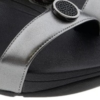 Elegantes Sandalias FitFlop Lottie Shimmer Mesh W Halo Bead-Circle | Carrile foto 7