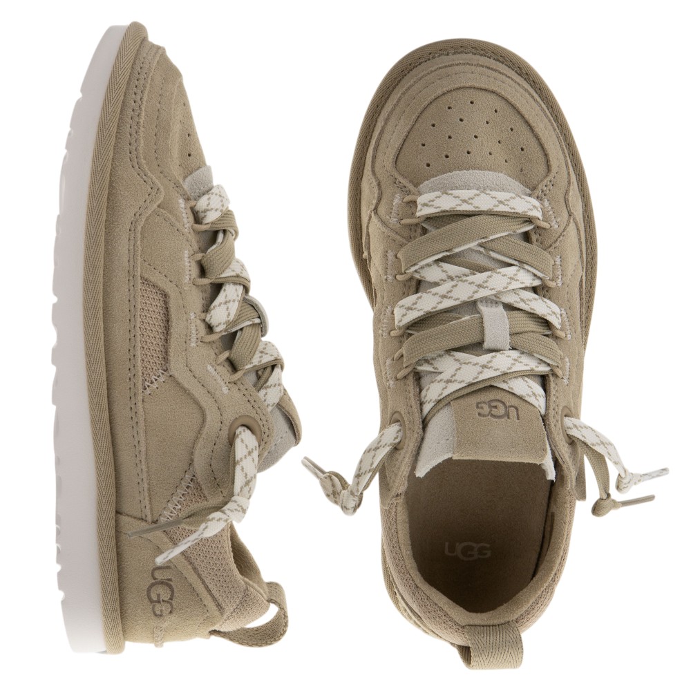 Sneakers mujer piel ante y cordones Ugg | Zapatillas casual premium foto 2