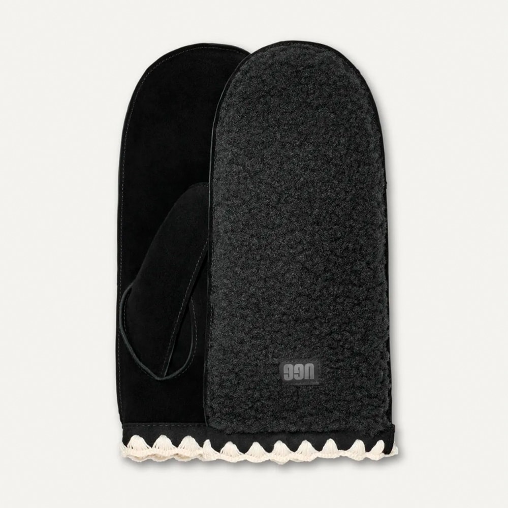 Manoplas mujer Ugg Piel W Uggfluff Scalloped Mitten