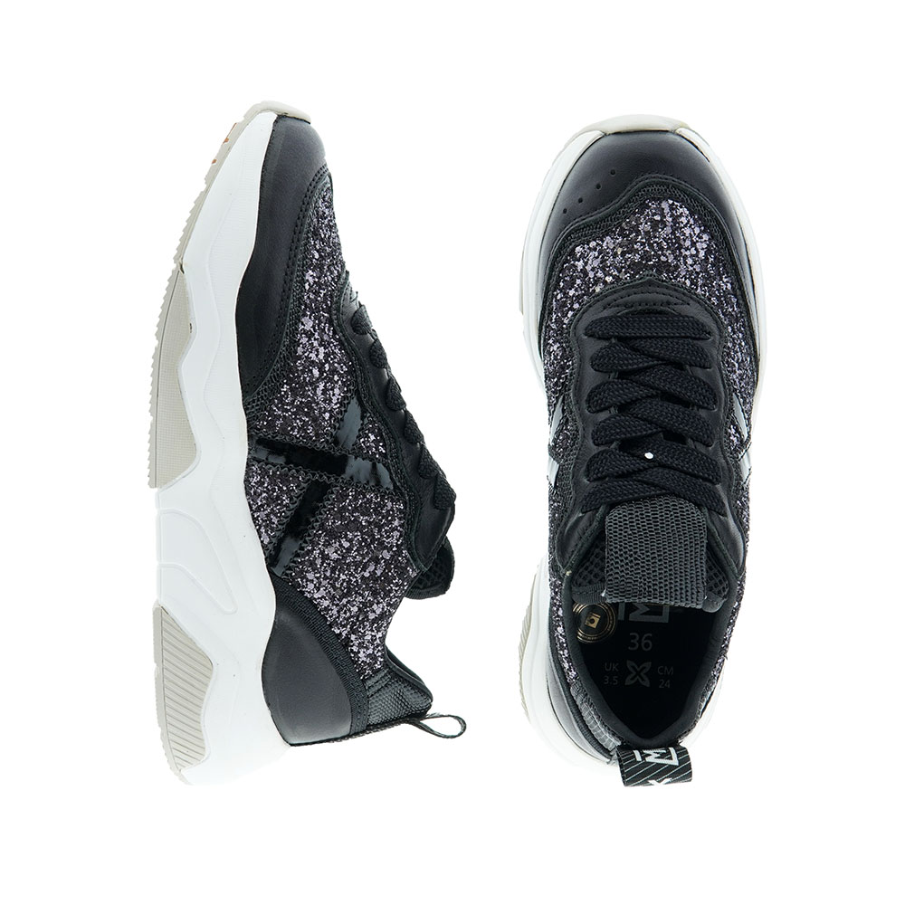 Zapatilla casual mujer metalizada Munich Wave 78 foto 2