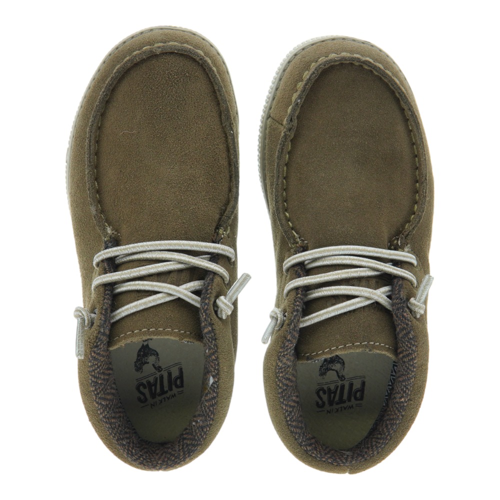 Bota piel ante niño cordones Pitas WP150 HI WPROOF foto 2