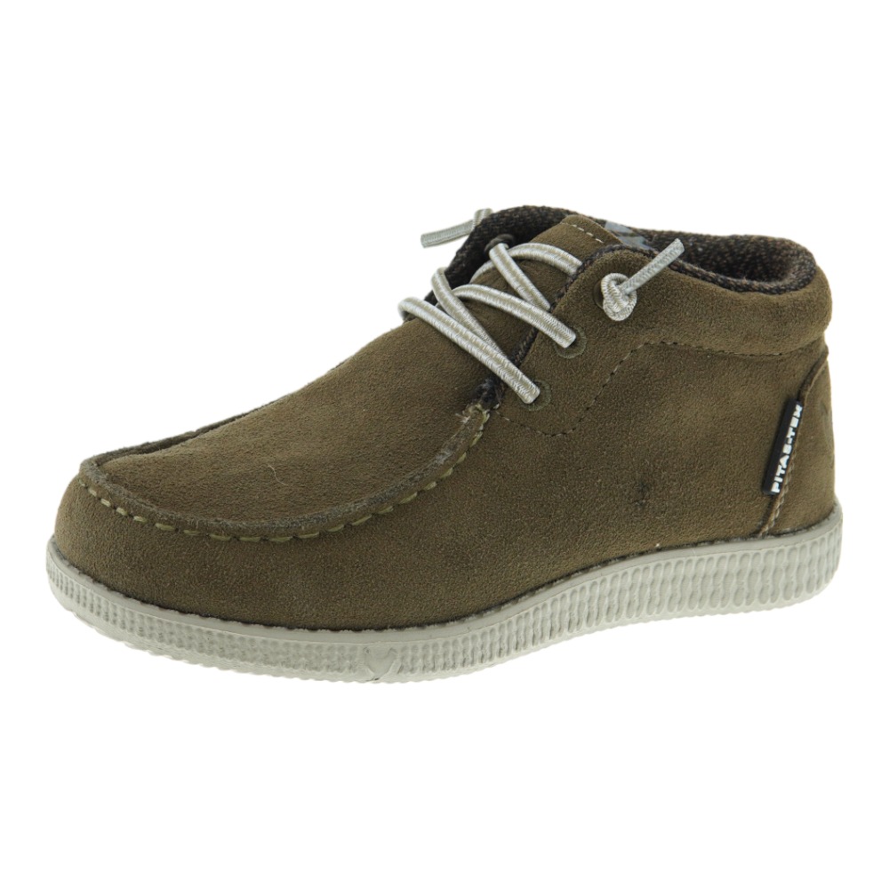 Bota piel ante niño cordones Pitas WP150 HI WPROOF foto 3