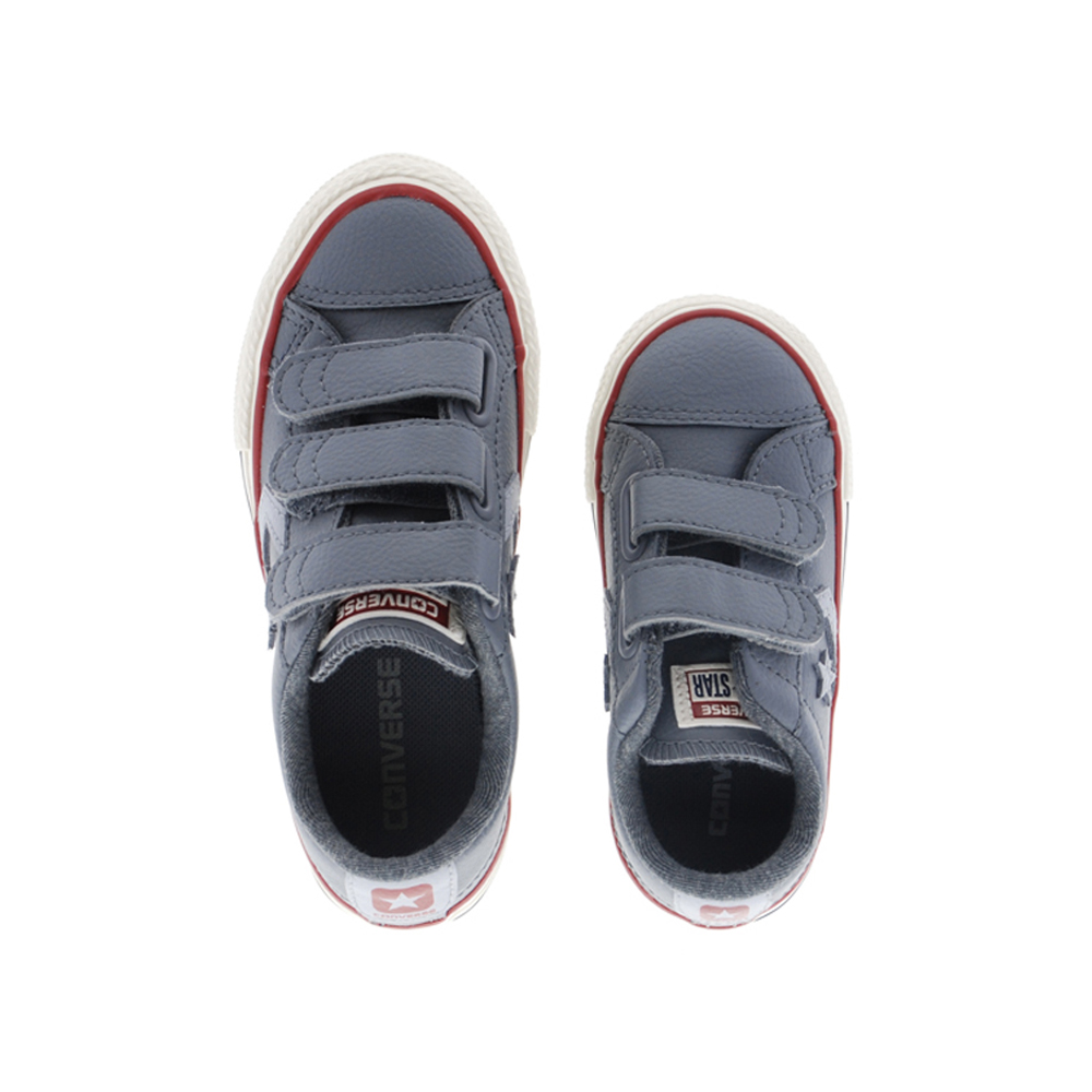 Zapatillas piel velcro Converse Star Player foto 2