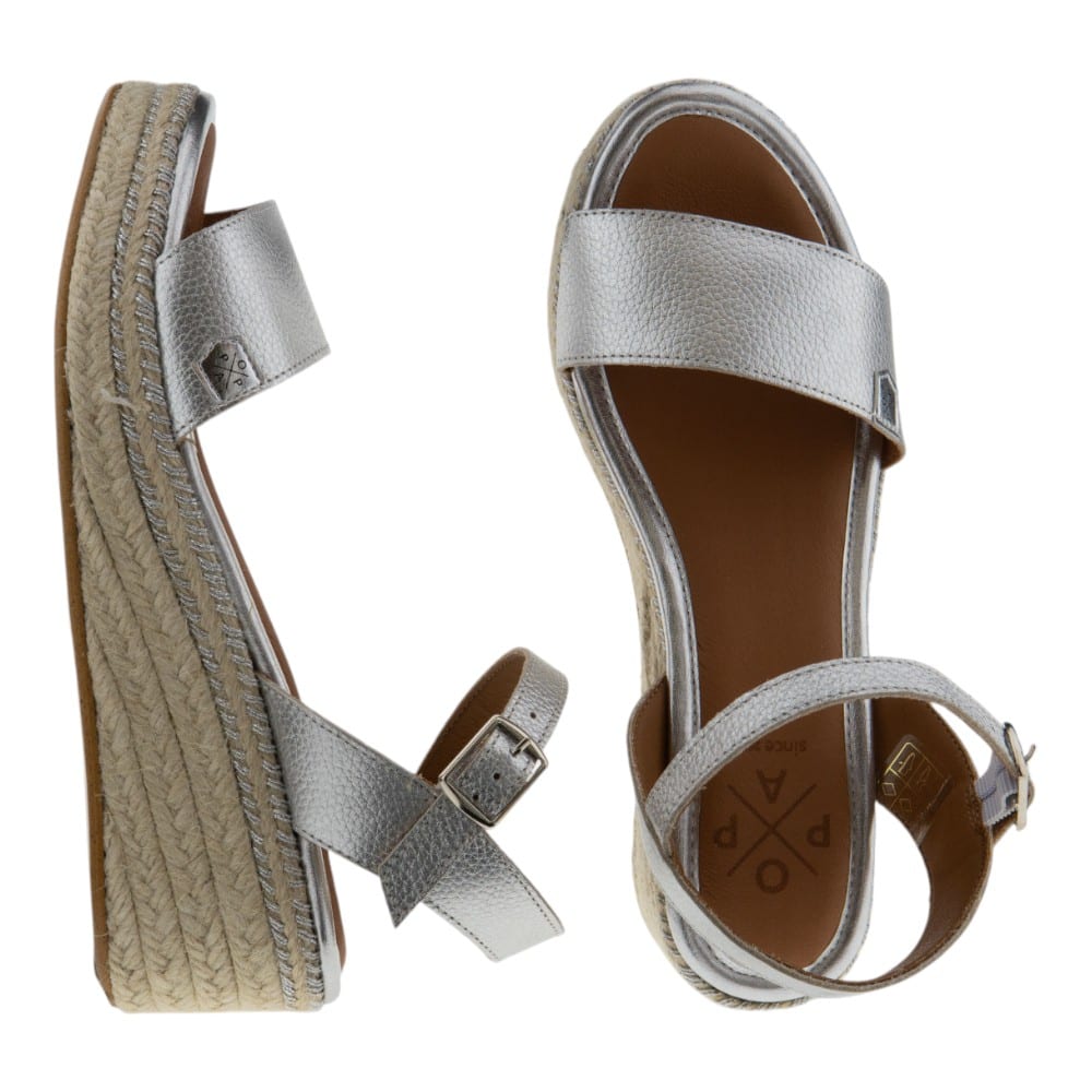 Sandalias Cuña Metálicas Popa | Carrile foto 2