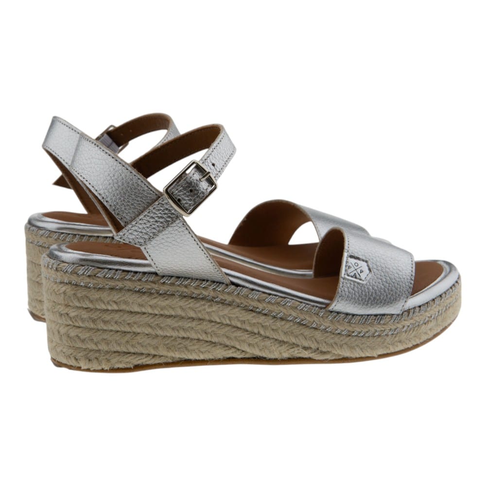 Sandalias Cuña Metálicas Popa | Carrile foto 4