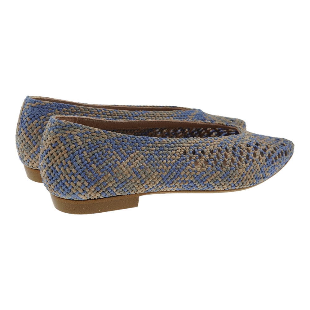 Bailarinas Rafia Azules Miuxa | Estilo Artesanal para Mujer en Carrilé foto 4