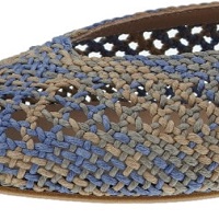 Bailarinas Rafia Azules Miuxa | Estilo Artesanal para Mujer en Carrilé foto 5