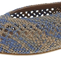 Bailarinas Rafia Azules Miuxa | Estilo Artesanal para Mujer en Carrilé foto 7