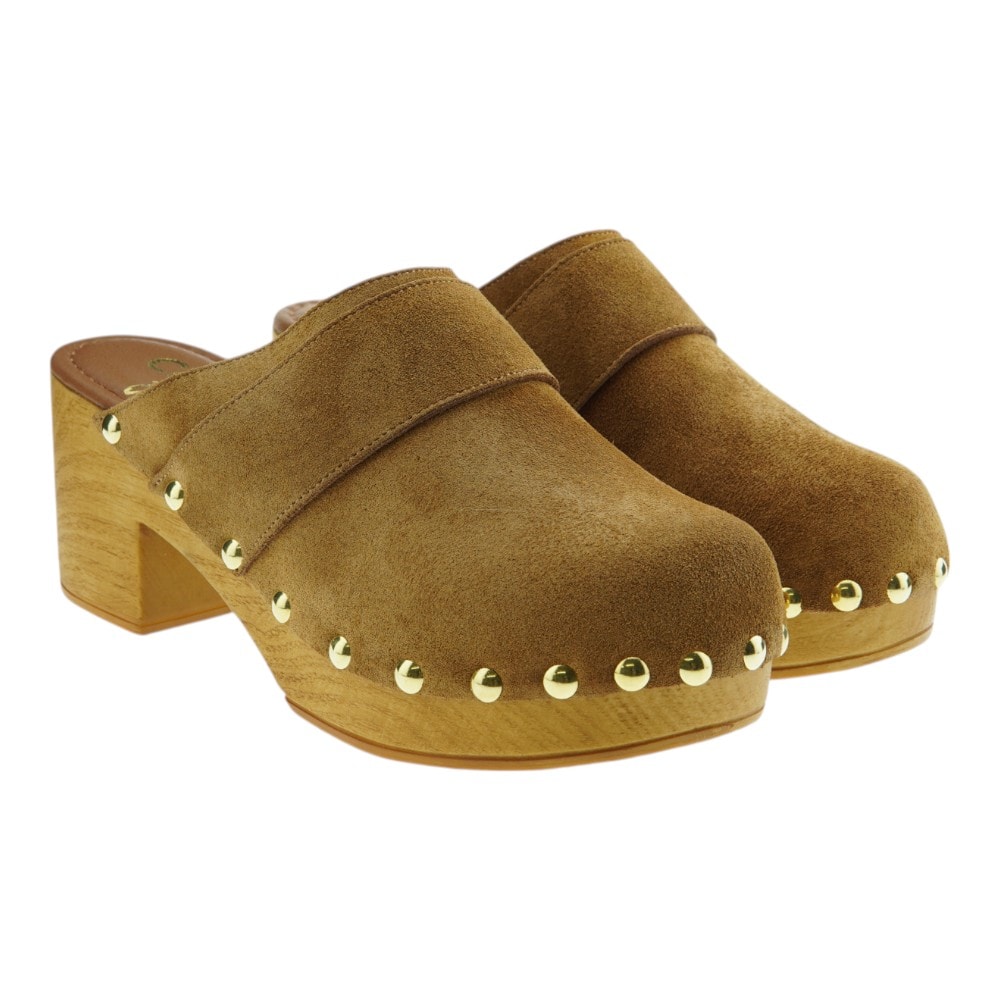 Zuecos serraje mujer Carrile Woman Zueco-11
