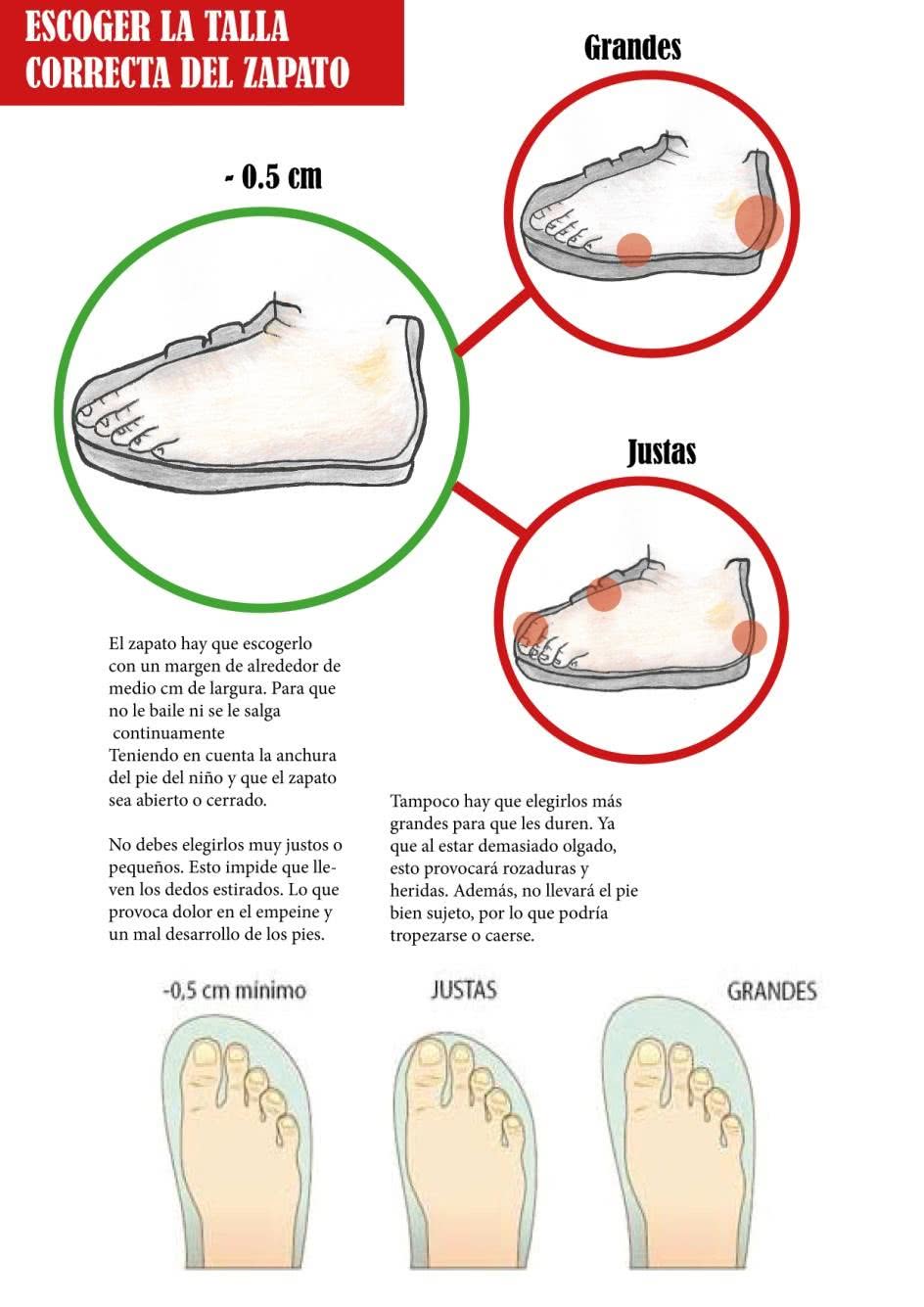 zapatos bebé, talla pié - Carrile.es